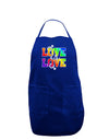 Love Is Love Gay Pride Dark Adult Apron-Bib Apron-TooLoud-Royal Blue-One-Size-Davson Sales