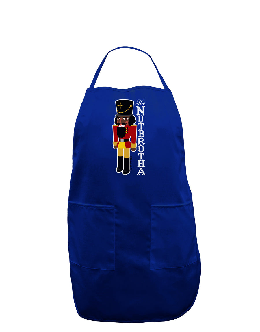 The Nutbrotha - Black Nutcracker Dark Adult Apron by-Bib Apron-TooLoud-Black-One-Size-Davson Sales