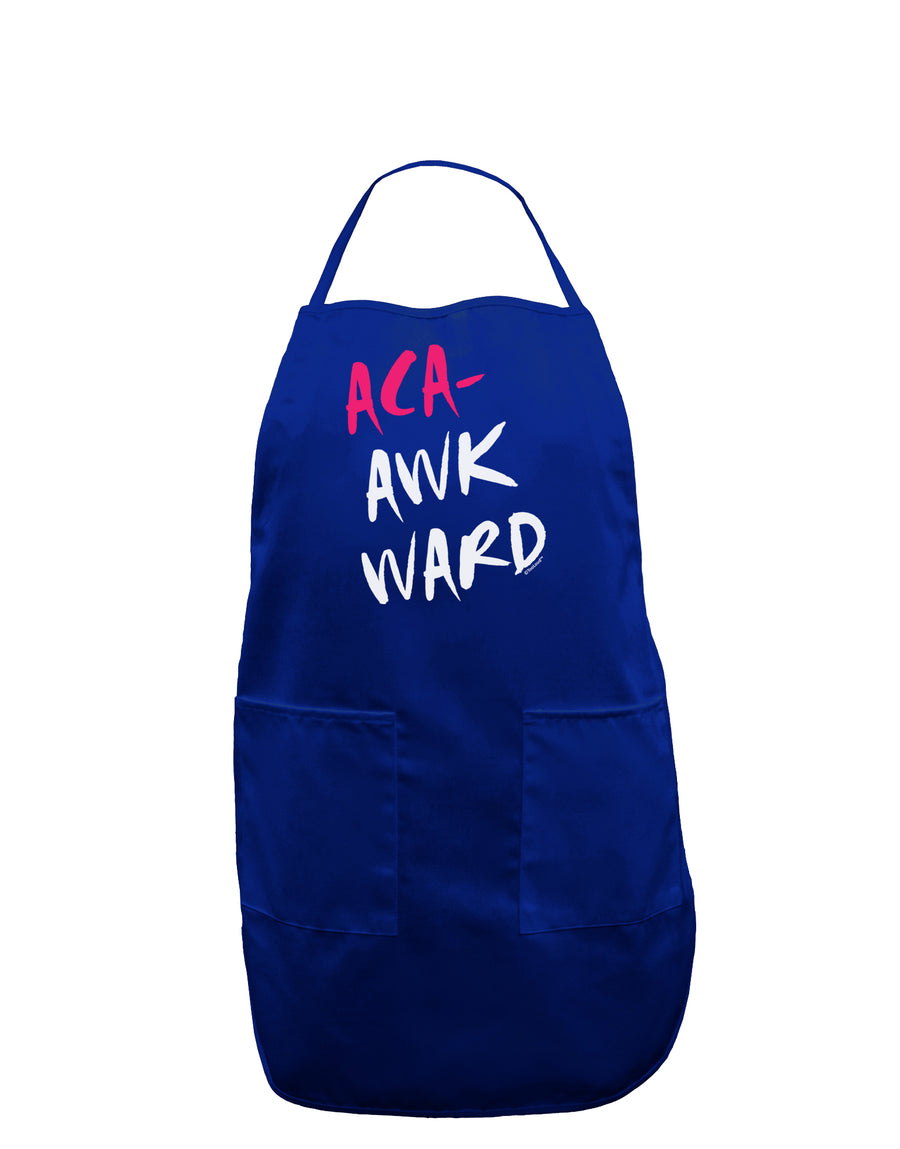 Aca-Awkward Dark Adult Apron-Bib Apron-TooLoud-Black-One-Size-Davson Sales