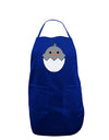 Cute Hatching Chick - Gray Dark Adult Apron by TooLoud-Bib Apron-TooLoud-Royal Blue-One-Size-Davson Sales