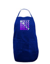 Find Molly Purple Dark Adult Apron-Bib Apron-TooLoud-Royal Blue-One-Size-Davson Sales