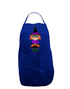 Cute Witch Halloween Dark Adult Apron-Bib Apron-TooLoud-Royal Blue-One-Size-Davson Sales