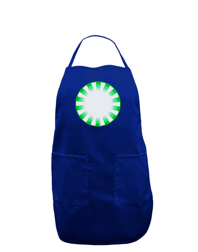 TooLoud Watercolor Spearmint Dark Adult Apron-Bib Apron-TooLoud-Royal Blue-One-Size-Davson Sales