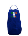 Irish As Feck Funny Dark Adult Apron by TooLoud-Bib Apron-TooLoud-Royal Blue-One-Size-Davson Sales