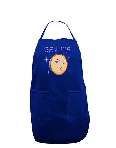 Sen-Pie Sama Kun San Chan Dark Adult Apron-Bib Apron-TooLoud-Royal Blue-One-Size-Davson Sales