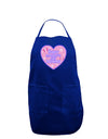 Happy Mother's Day Mommy - Pink Dark Adult Apron by TooLoud-Bib Apron-TooLoud-Royal Blue-One-Size-Davson Sales