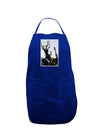 CO Mountain Scenery Watercolor Dark Adult Apron-Bib Apron-TooLoud-Royal Blue-One-Size-Davson Sales