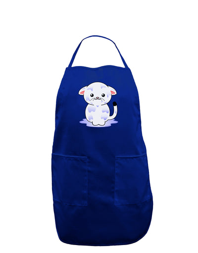 Wet Pussycat Dark Adult Apron-Bib Apron-TooLoud-Royal Blue-One-Size-Davson Sales