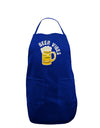 Beer Vibes Dark Adult Apron-Bib Apron-TooLoud-Royal Blue-One-Size-Davson Sales