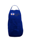 Wiggle - Twerk Light Dark Adult Apron-Bib Apron-TooLoud-Royal Blue-One-Size-Davson Sales