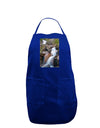 Colorado Waterfall Scene Dark Adult Apron-Bib Apron-TooLoud-Royal Blue-One-Size-Davson Sales