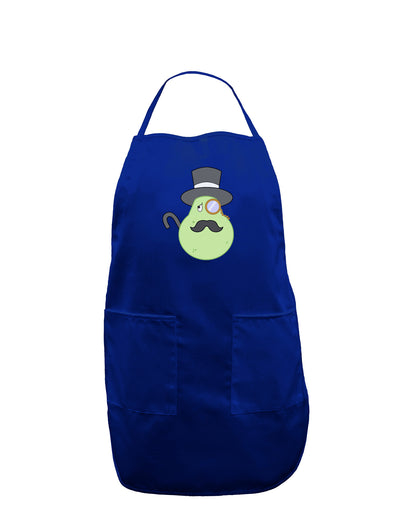 Sir Pearrington Dark Adult Apron-Bib Apron-TooLoud-Royal Blue-One-Size-Davson Sales