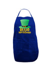 Little Leprechaun - St. Patrick's Day Dark Adult Apron by TooLoud-Bib Apron-TooLoud-Royal Blue-One-Size-Davson Sales