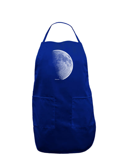 Moon Shadow Dark Adult Apron-Bib Apron-TooLoud-Royal Blue-One-Size-Davson Sales