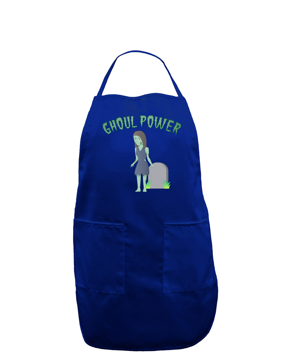 Ghoul Power - Funny Halloween Dark Adult Apron-Bib Apron-TooLoud-Black-One-Size-Davson Sales