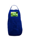 Buy Local - Green Tomatoes Dark Adult Apron-Bib Apron-TooLoud-Royal Blue-One-Size-Davson Sales