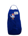 Hands Off Me Booty - Petey the Pirate Dark Adult Apron-Bib Apron-TooLoud-Royal Blue-One-Size-Davson Sales