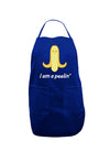 Banana - I am a Peelin Dark Adult Apron-Bib Apron-TooLoud-Royal Blue-One-Size-Davson Sales