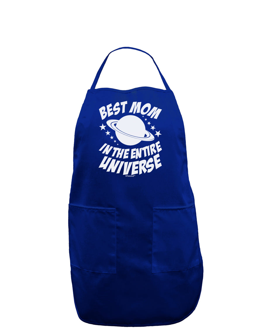 Best Mom in the Entire Universe Dark Adult Apron by TooLoud-Bib Apron-TooLoud-Black-One-Size-Davson Sales