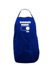 Summer Mode On Dark Adult Apron by TooLoud-Bib Apron-TooLoud-Royal Blue-One-Size-Davson Sales