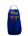 Chili Cookoff! Chile Peppers Dark Adult Apron-Bib Apron-TooLoud-Royal Blue-One-Size-Davson Sales