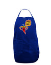 Estoy Caliente Para Ti Dark Adult Apron-Bib Apron-TooLoud-Royal Blue-One-Size-Davson Sales