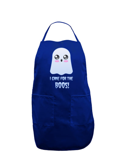 I Came for the Boos - Halloween Dark Adult Apron-Bib Apron-TooLoud-Royal Blue-One-Size-Davson Sales