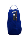 Cute Grim Reaper - Halloween Dark Adult Apron-Bib Apron-TooLoud-Royal Blue-One-Size-Davson Sales