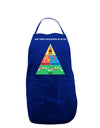 Four Main Food Groups of an Elf - Christmas Dark Adult Apron-Bib Apron-TooLoud-Royal Blue-One-Size-Davson Sales