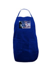 All American Cat Dark Adult Apron by TooLoud-Bib Apron-TooLoud-Royal Blue-One-Size-Davson Sales