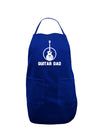 Guitar Dad Dark Adult Apron by TooLoud-Bib Apron-TooLoud-Royal Blue-One-Size-Davson Sales