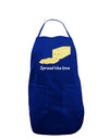 Butter - Spread the Love Dark Adult Apron-Bib Apron-TooLoud-Royal Blue-One-Size-Davson Sales