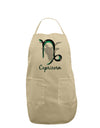 Capricorn Symbol Adult Apron-Bib Apron-TooLoud-Stone-One-Size-Davson Sales