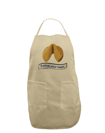 Follow Your Heart Fortune Adult Apron-Bib Apron-TooLoud-Stone-One-Size-Davson Sales