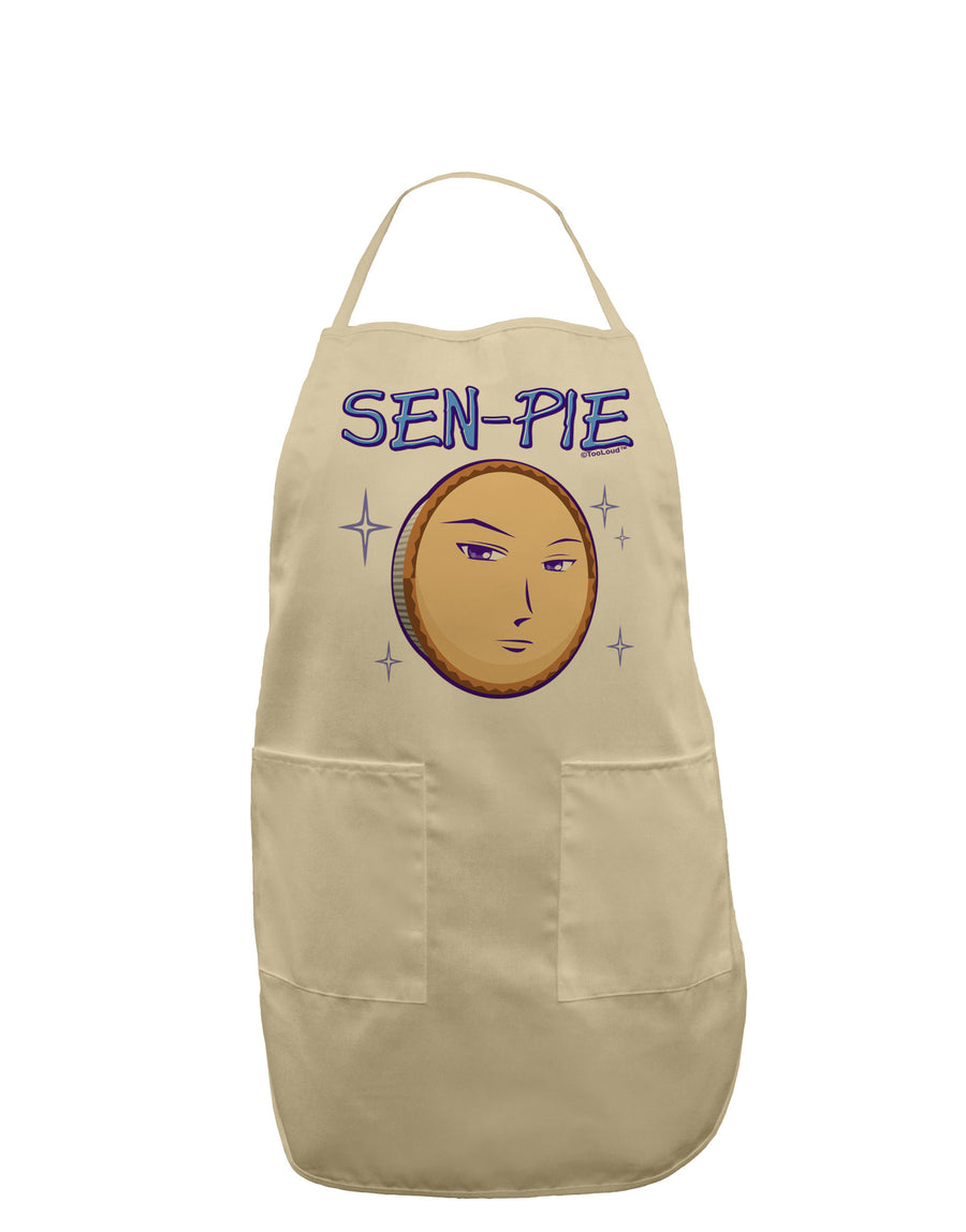 Sen-Pie Sama Kun San Chan Adult Apron-Bib Apron-TooLoud-White-One-Size-Davson Sales