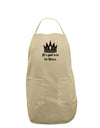 It's Good to be the Queen - Boss Day Adult Apron-Bib Apron-TooLoud-Stone-One-Size-Davson Sales