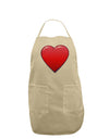 Cute Cartoon Heart Adult Apron by-Bib Apron-TooLoud-Stone-One-Size-Davson Sales