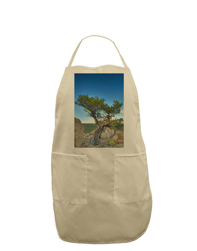 Colorado Landscape Tree Adult Apron-Bib Apron-TooLoud-Stone-One-Size-Davson Sales