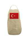 Turkey Flag Adult Apron by TooLoud-Bib Apron-TooLoud-Stone-One-Size-Davson Sales