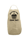 Personalized Birthday Girl Cupcake -Customizable- Name Adult Apron-Bib Apron-TooLoud-Stone-One-Size-Davson Sales