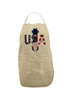 USA Bobsled Adult Apron by TooLoud-Bib Apron-TooLoud-Stone-One-Size-Davson Sales