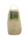 Beautiful Cliffs - Lets Hike Adult Apron by-Bib Apron-TooLoud-Stone-One-Size-Davson Sales