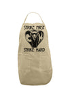 Strike First Strike Hard Cobra Adult Apron-Bib Apron-TooLoud-Stone-One-Size-Davson Sales