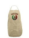 Soccer Ball Flag - Mexico Adult Apron-Bib Apron-TooLoud-Stone-One-Size-Davson Sales