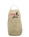 TooLoud Witch Please Adult Apron-Bib Apron-TooLoud-Stone-One-Size-Davson Sales