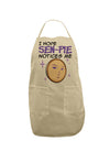 I Hope Sen-Pie Notices Me Adult Apron-Bib Apron-TooLoud-Stone-One-Size-Davson Sales