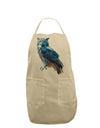 Colorful Great Horned Owl Adult Apron-Bib Apron-TooLoud-Stone-One-Size-Davson Sales