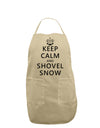 Keep Calm and Shovel Snow Adult Apron-Bib Apron-TooLoud-Stone-One-Size-Davson Sales