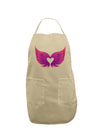 Cute Angel Wings Pair Heart Adult Apron-Bib Apron-TooLoud-Stone-One-Size-Davson Sales