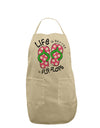 Life is Better in Flip Flops - Pink and Green Adult Apron-Bib Apron-TooLoud-Stone-One-Size-Davson Sales